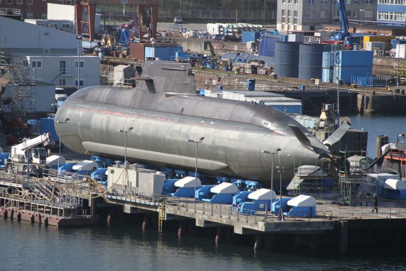 U 31 in Drydock