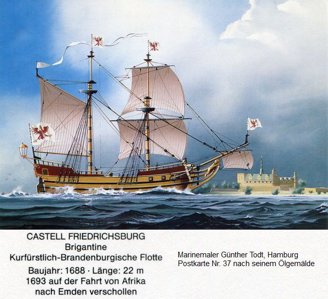 Brigantine Castell Friedrichsburg