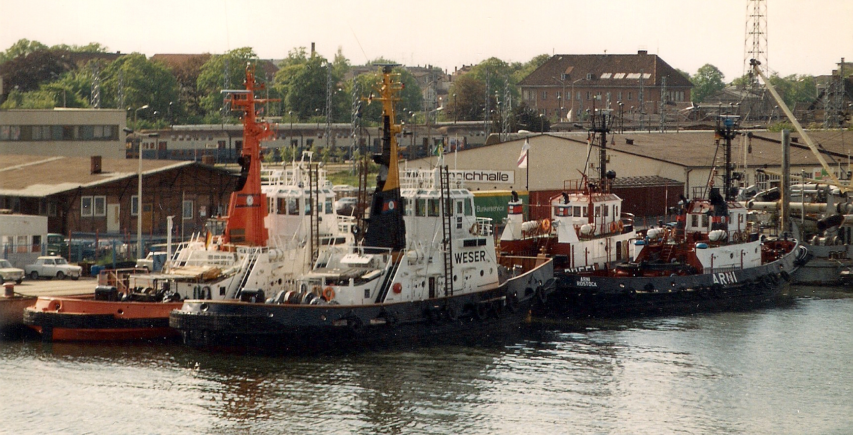 Weser Merkur and Saturn